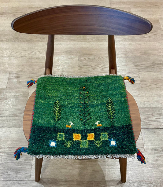 ギャッベ 40cm x 40cm T1661