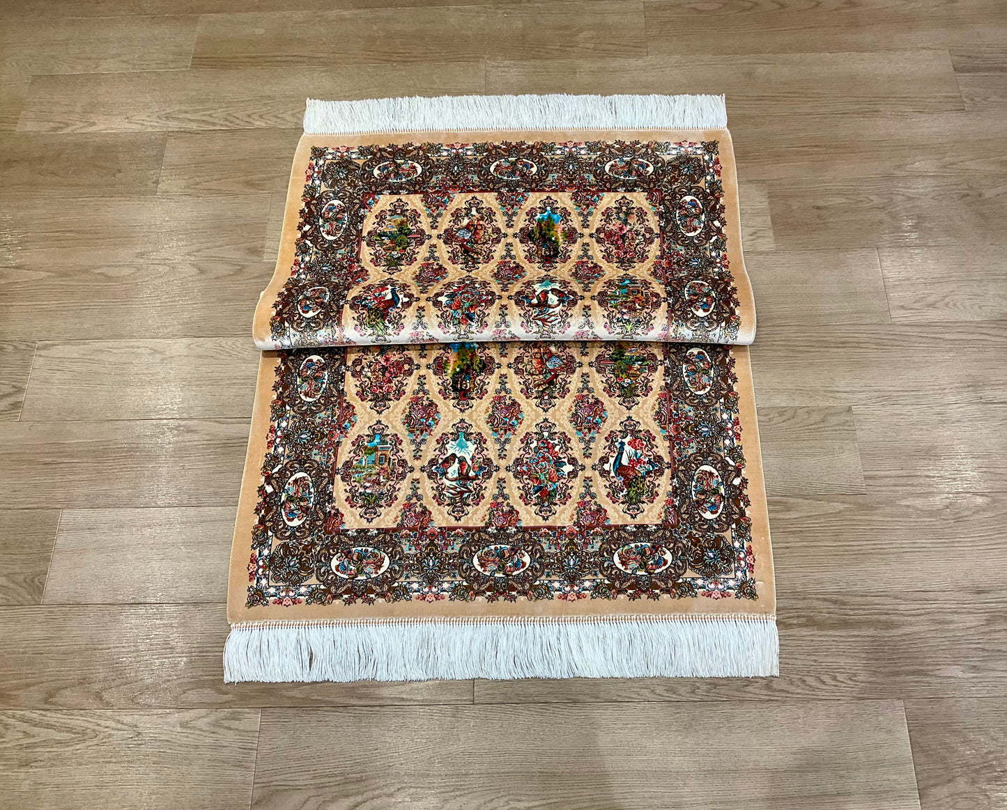 ペルシャンシルク 120cm x 80cm PS10444