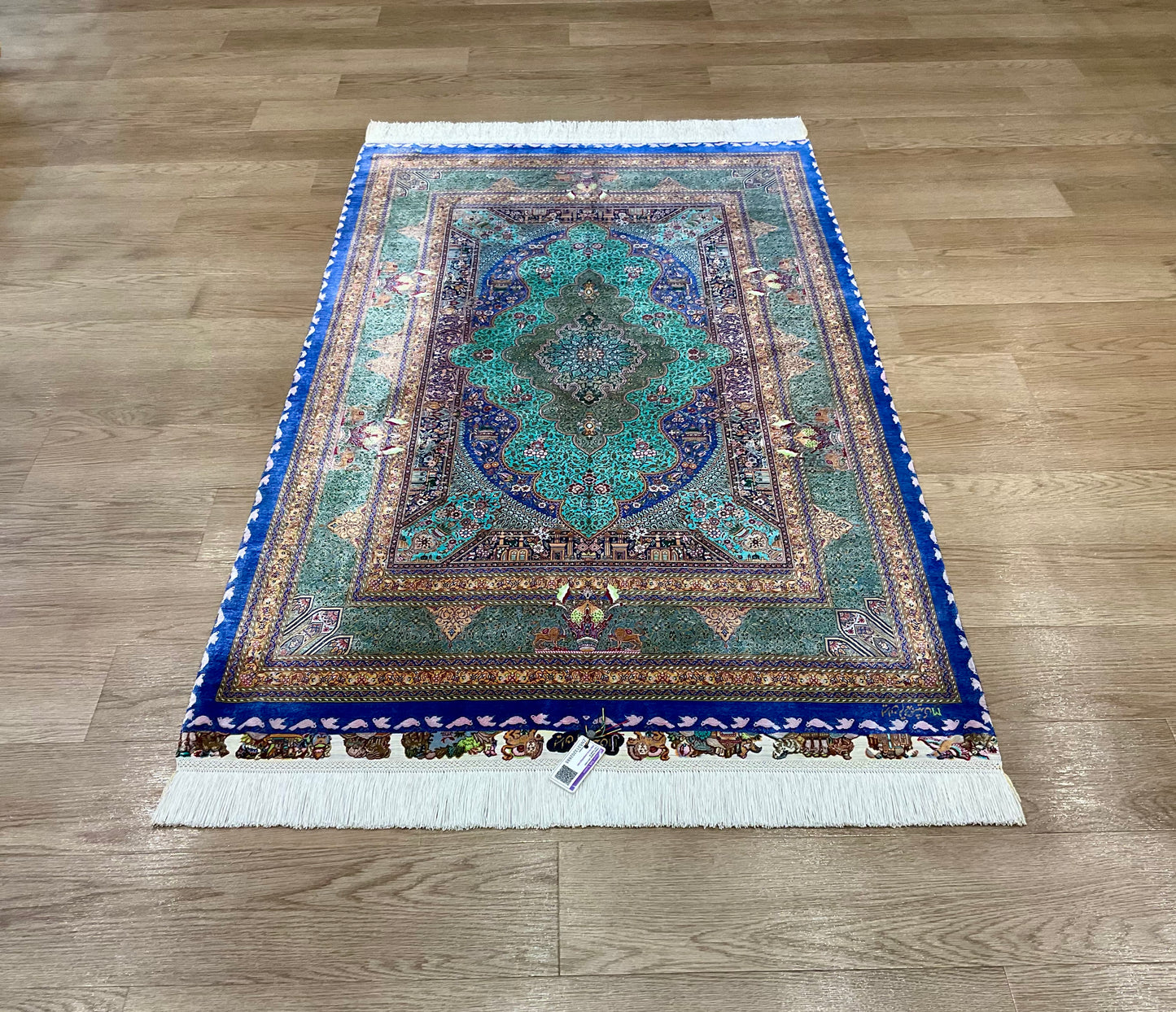 クム ジャムシーディ工房 160cm x 102cm JM248