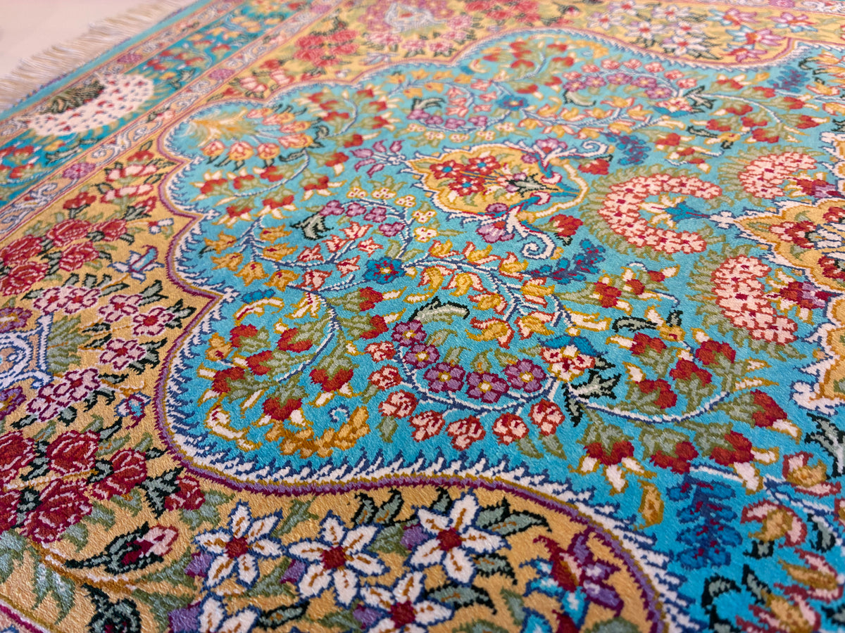 【千葉店】クム アフマディ工房 90cm x 62cm PS11946