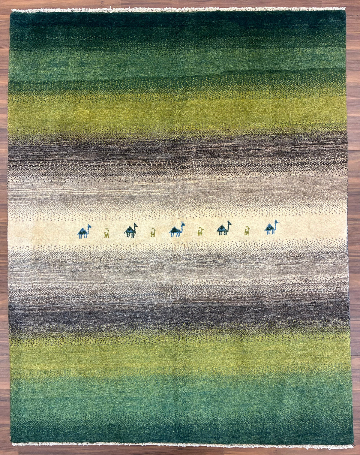 【千葉店】ギャッベ  195cm x 153cm RJ10575