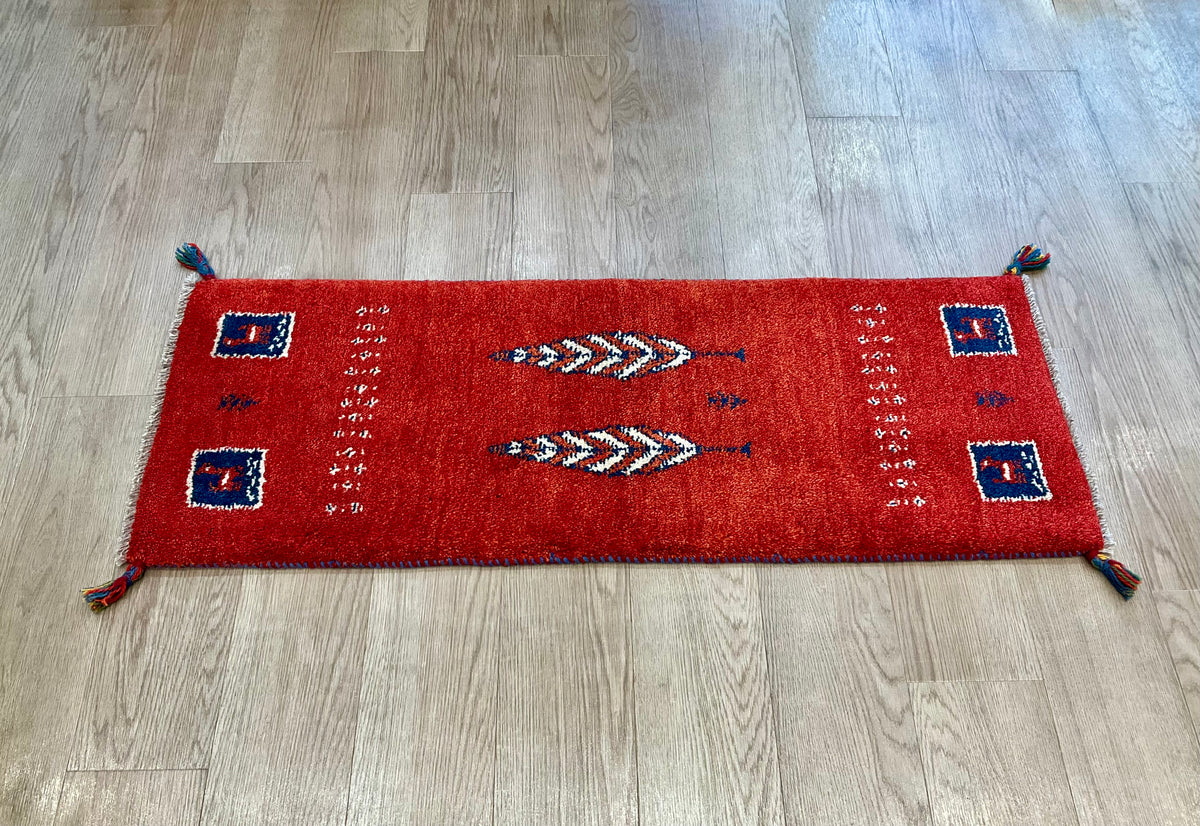 【福岡店】ギャッベ  117cm x 42cm RJ16277