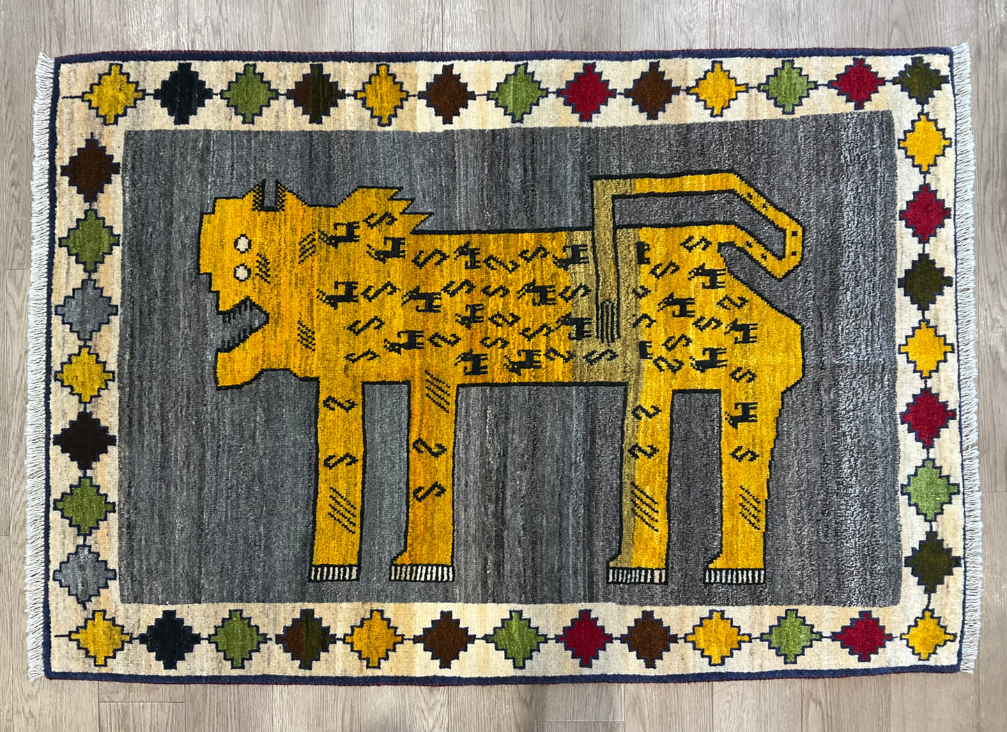 ギャッベ アマレバフト 155cm x 105cm RJ12700
