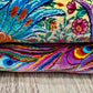 クム バハラミ工房 117cm x 82cm(楕円形) PS9357
