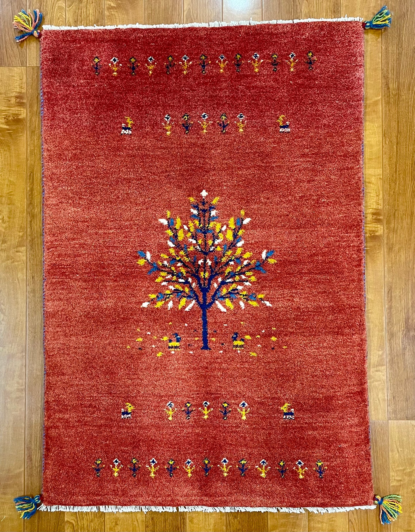 【オンライン限定】ギャッベ 123cm x 82cm RJ7166