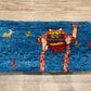 【福岡店】ギャッベ 43cm x 38cm Z3587