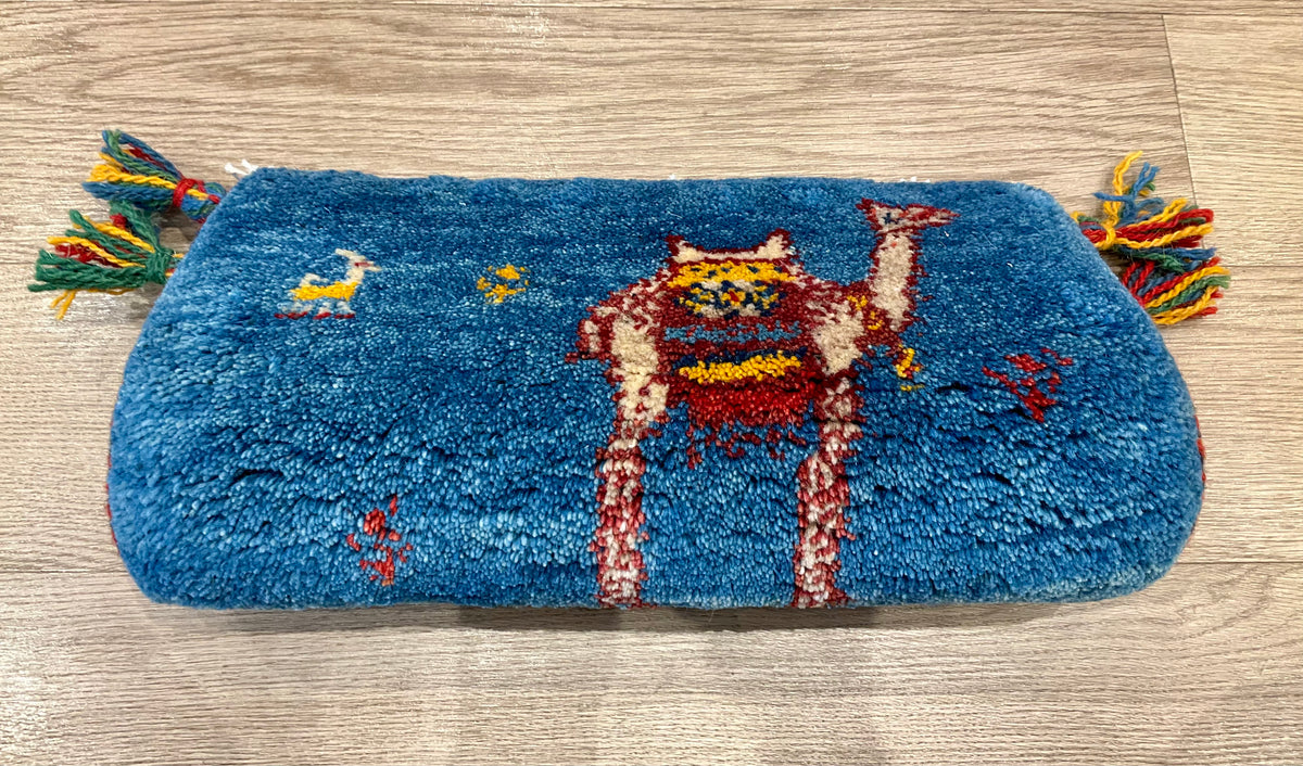 【福岡店】ギャッベ 43cm x 38cm Z3587