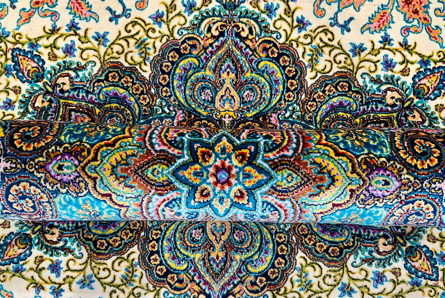 ペルシャンシルク 150cm x 100cm PS10424