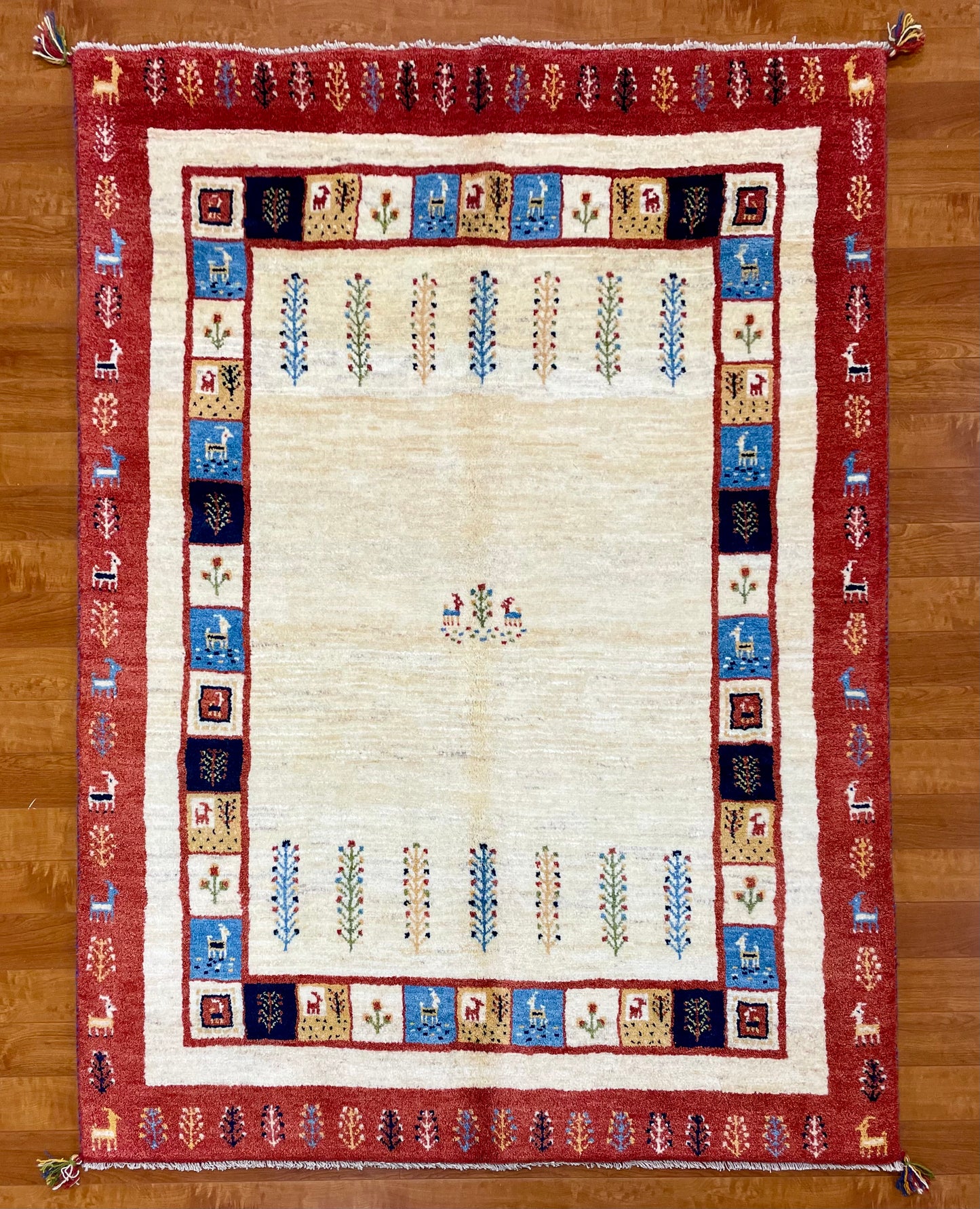 【オンライン限定】ギャッベ  208cm x 154cm RJ193