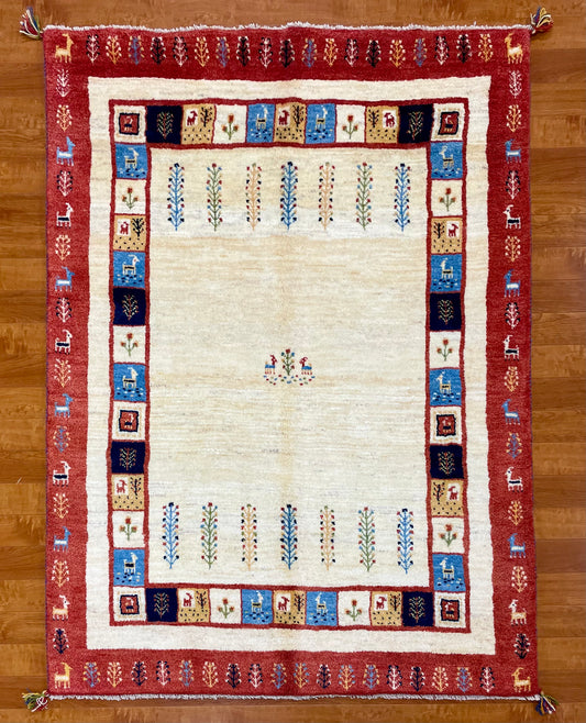【オンライン限定】ギャッベ  208cm x 154cm RJ193