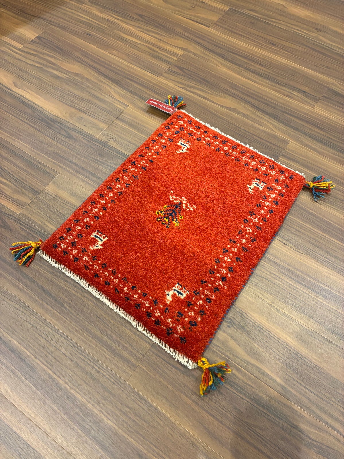 【千葉店】ギャッベ 54cm x 43cm NN19537