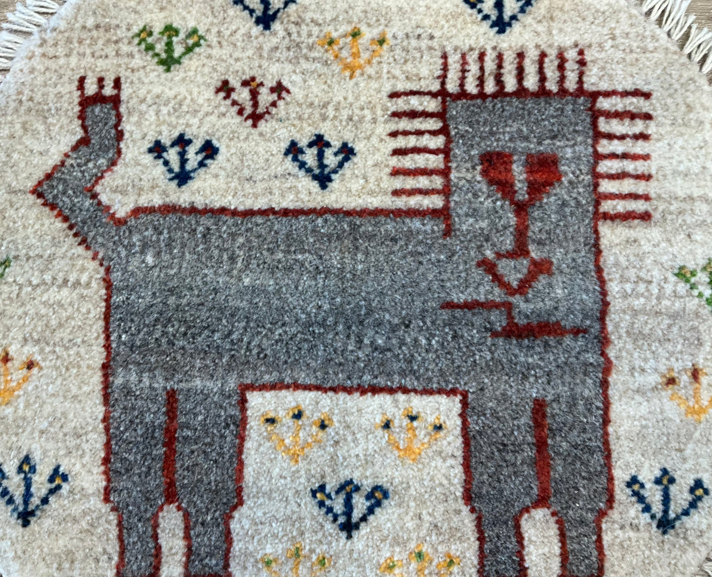 ギャッベ アマレバフト 40cm x 40cm T8781