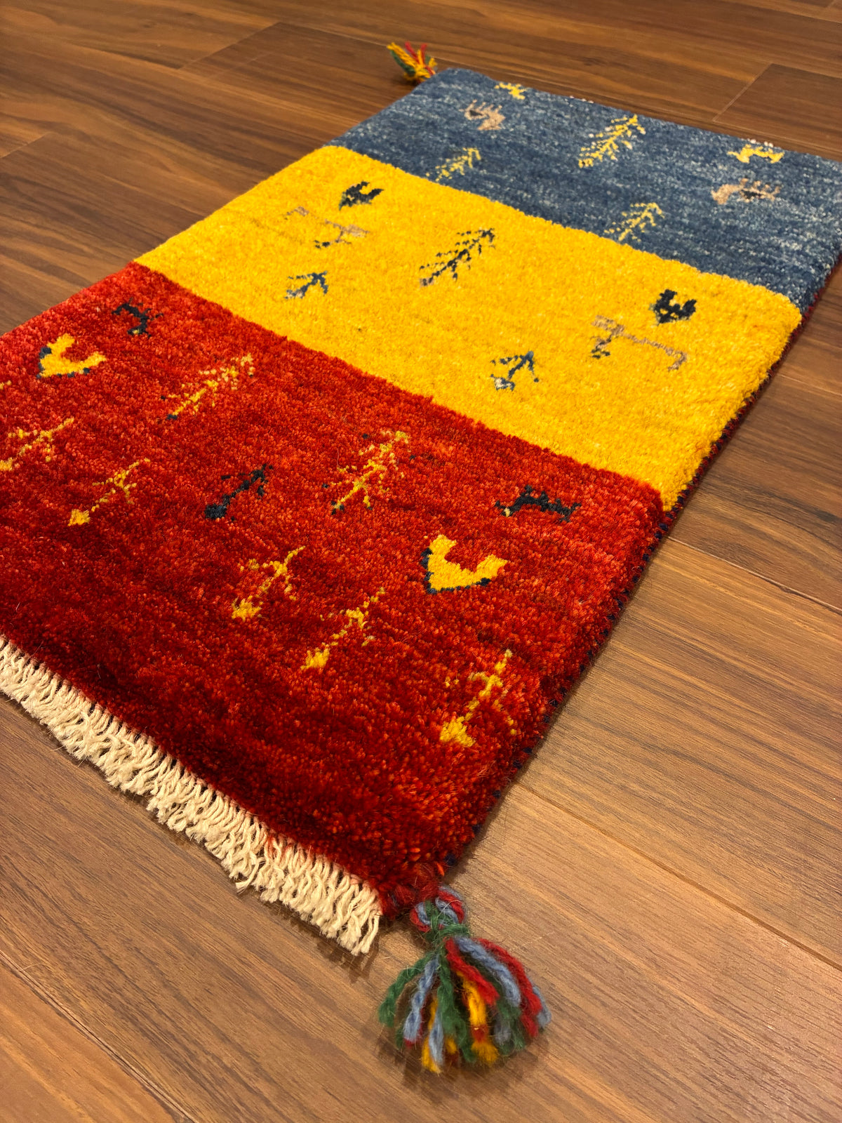 【千葉店】ギャッベ 61cm x 38cm NN19791