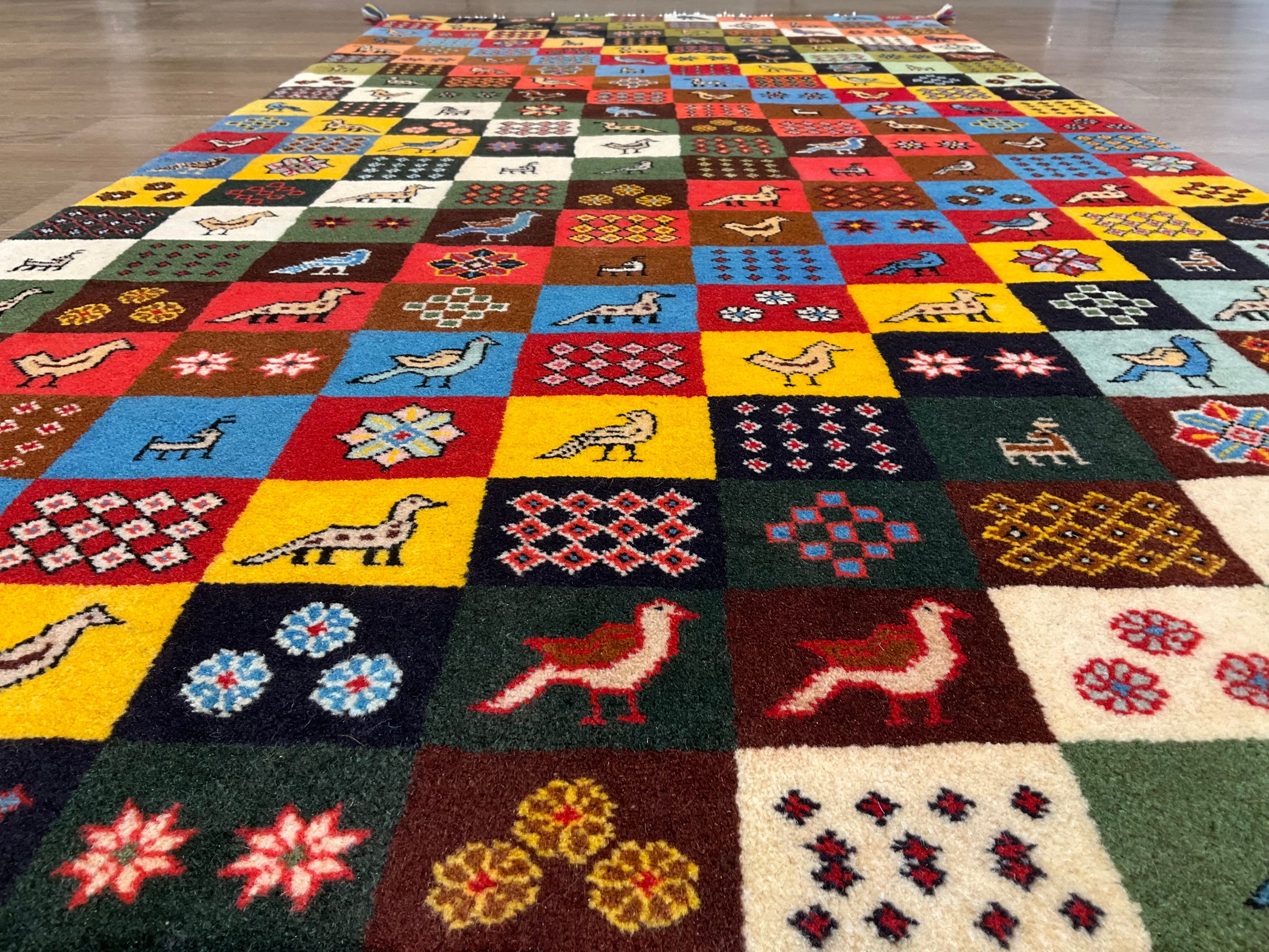 カシュクリギャッベ 200cm x 100cm NT17262 – ペルシャ絨毯専門店
