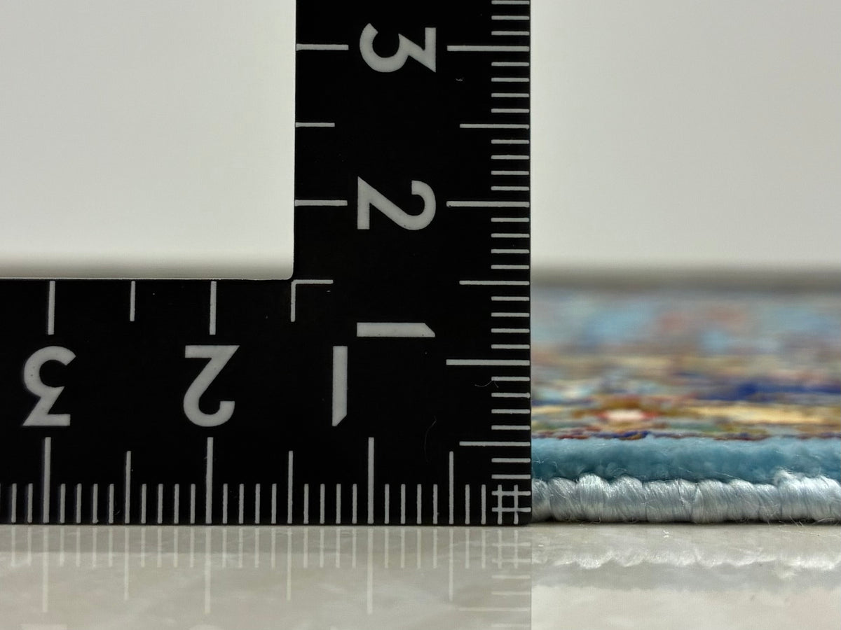 【千葉店】カシャーンシルク アルシャディ工房 95cm x 60cm SEM48838