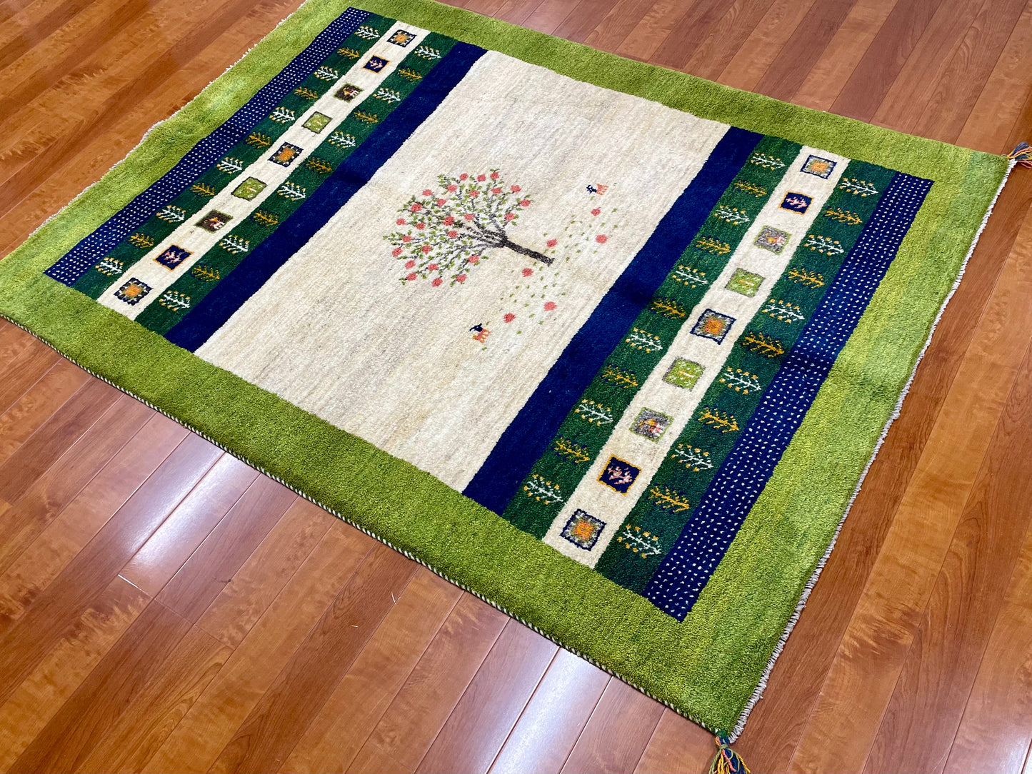 【オンライン限定】ギャッベ 198cm x 150cm RJ3846