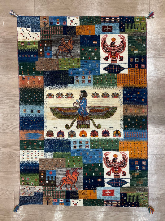 カシュクリ 150cm x 102cm  RJ2786