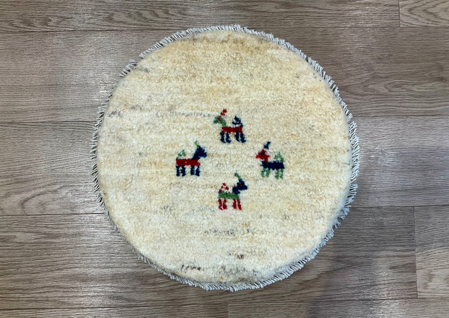 ギャッベ 42cm x 42cm T132