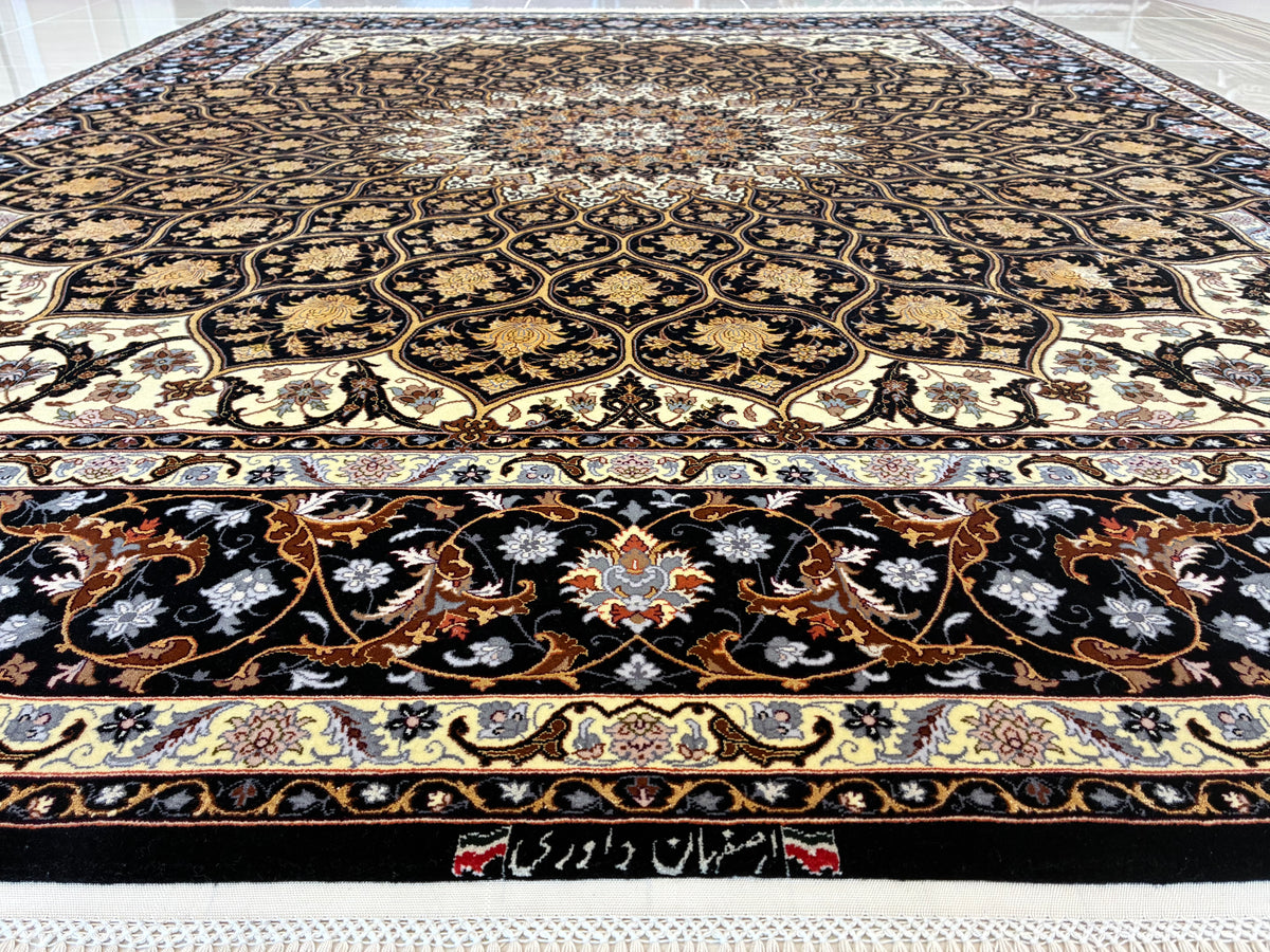 【千葉店】 イスファハン ダバリ工房 250cm x 205cm PS5218