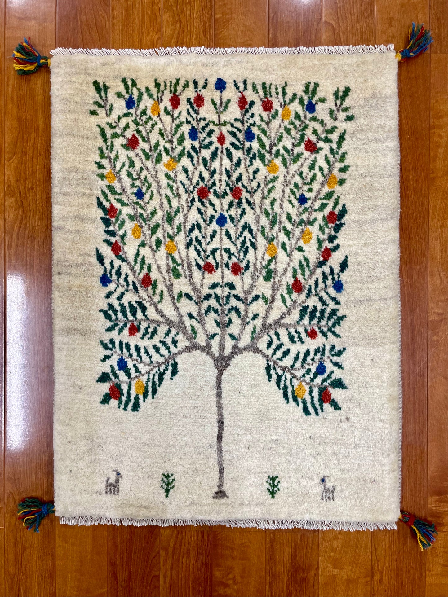 【オンライン限定】ギャッベ 88cm x 66cm RJ13796