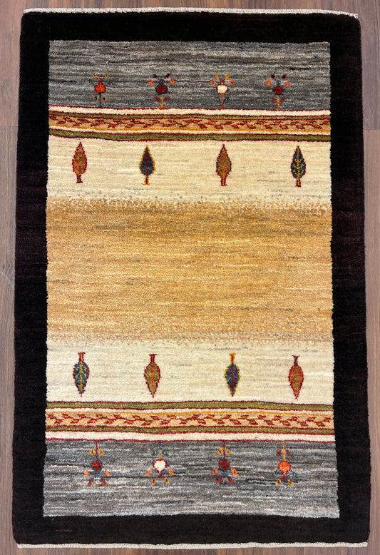 【千葉店】カシュクリギャッベ 97cm x 62cm RJ16040