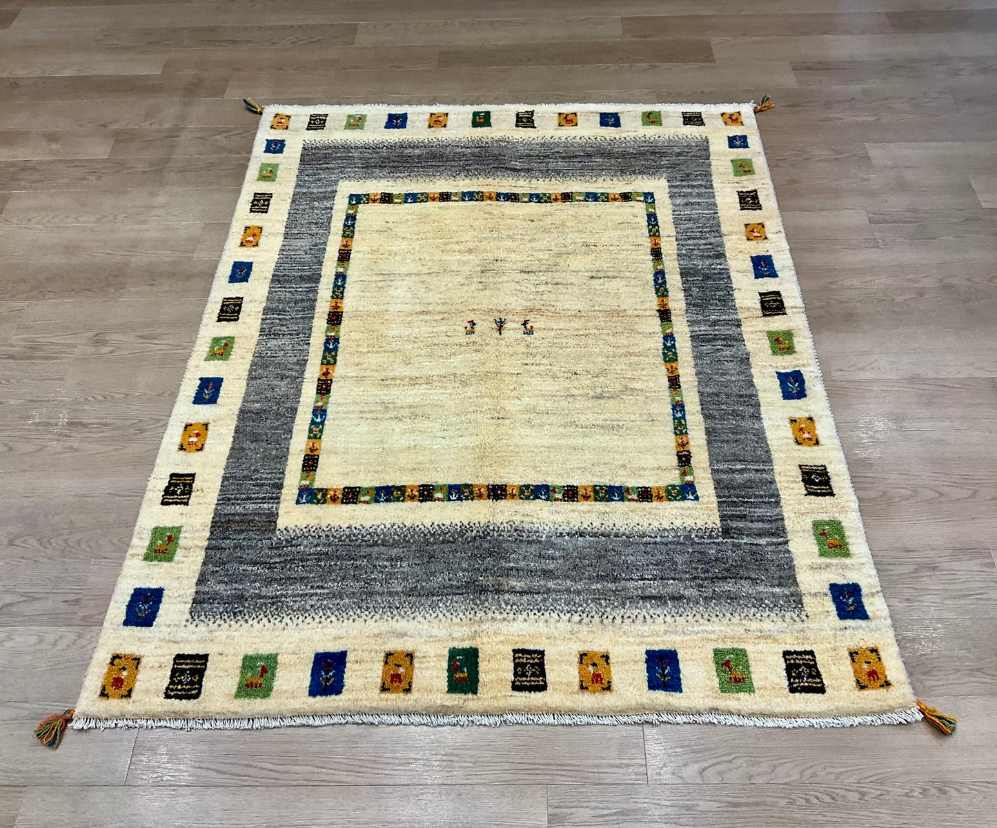 ギャッベ  193cm x 153cm RJ9366