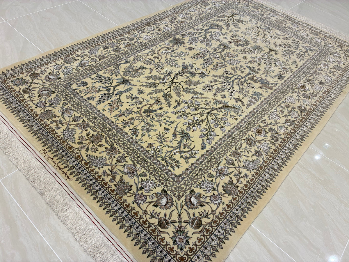 【千葉店】 イスファハン アッバースィ工房 242cm x 158cm PS13385