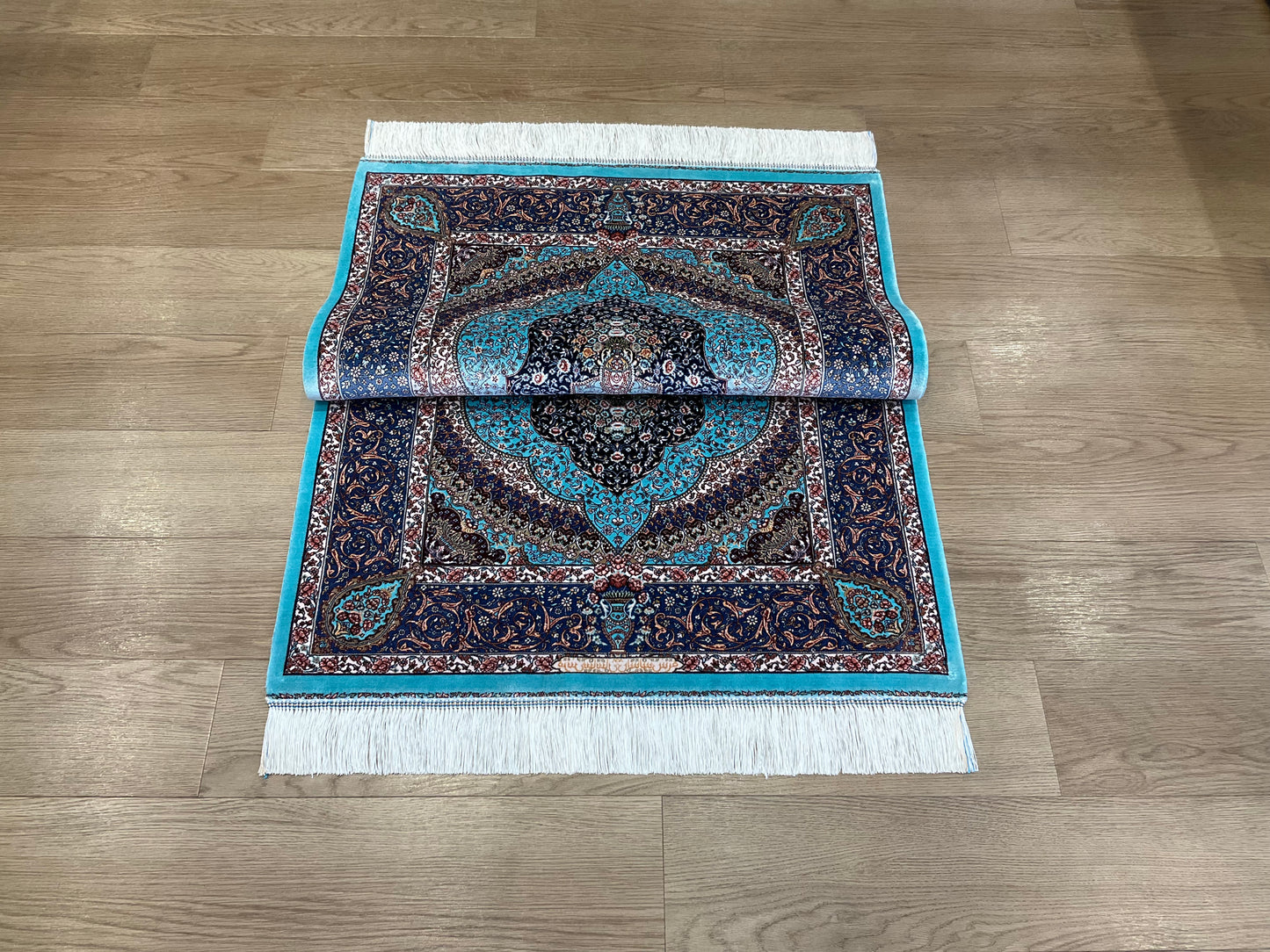 ペルシャンシルク 120cm x 80cm PS11812