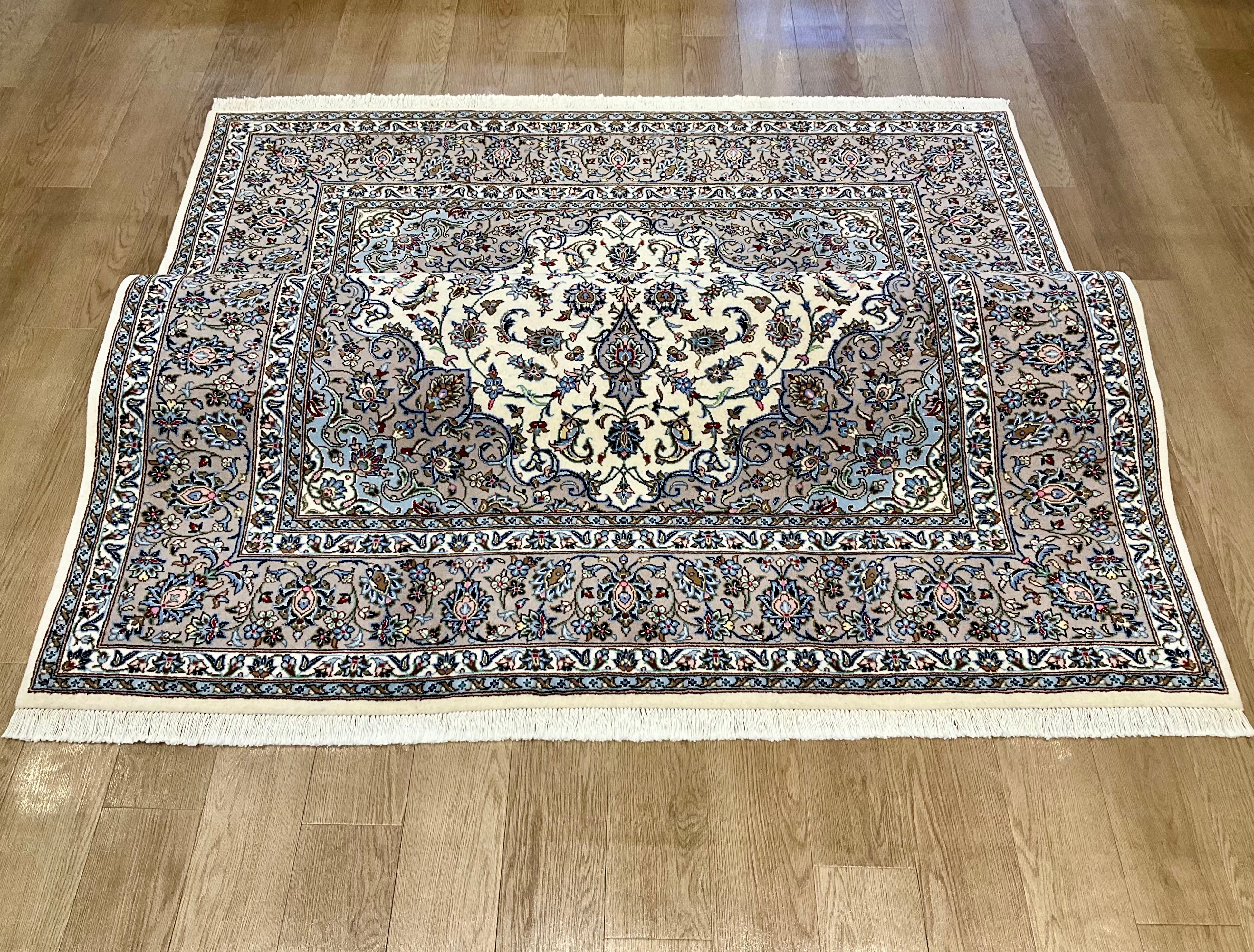 カシャーン (カシャン)245cm x 200cm PS6960 – ペルシャ絨毯専門店