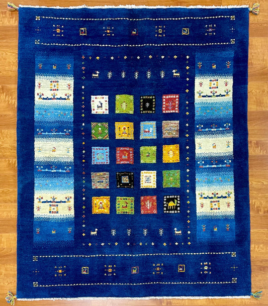【オンライン限定】ギャッベ  195cm x 154cm RJ3751