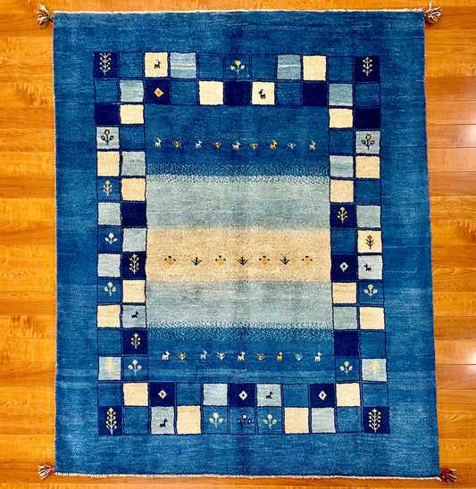【オンライン限定】ギャッベ  196cm x 156cm RJ1145