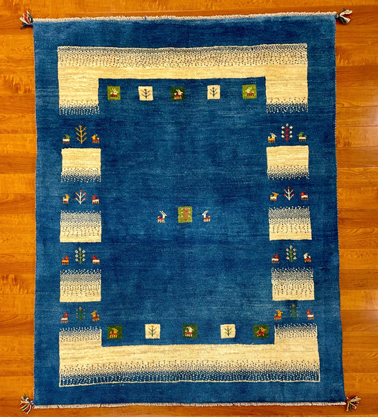 【オンライン限定】ギャッベ  190cm x 152cm RJ1432