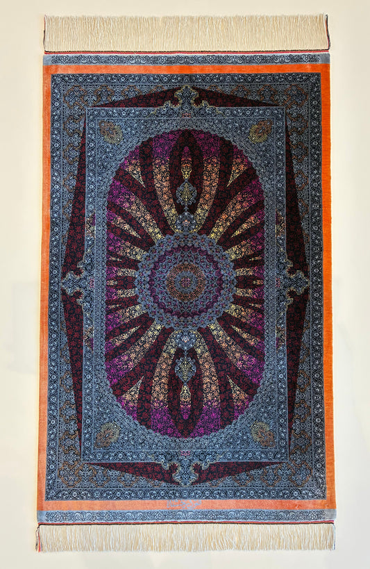 【千葉店】クム ダラクシャンデ工房 128cm x 80cm PS13292