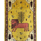 【オンライン限定】カシュクリギャッベ 125cm x 104cm RJ16783