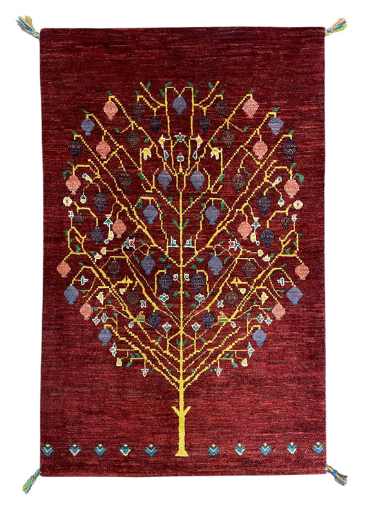 【オンライン限定】カシュクリギャッベ 133cm x 85cm RJ14830