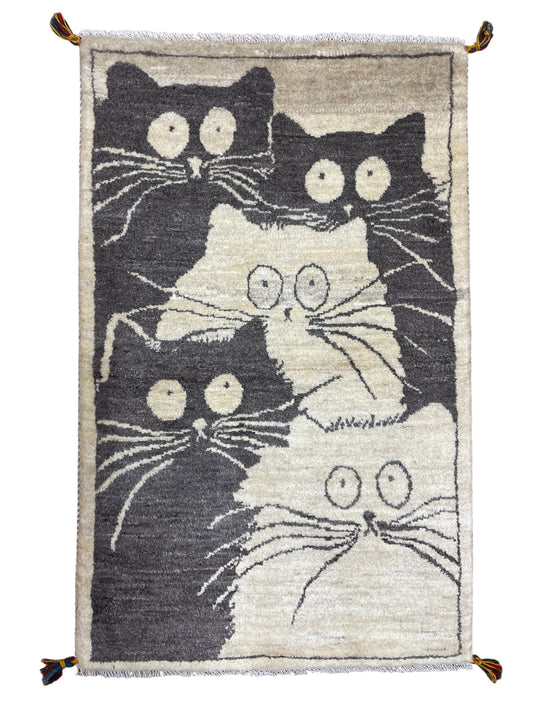 【オンライン限定】ギャッベ 130cm x 83cm RJ13073