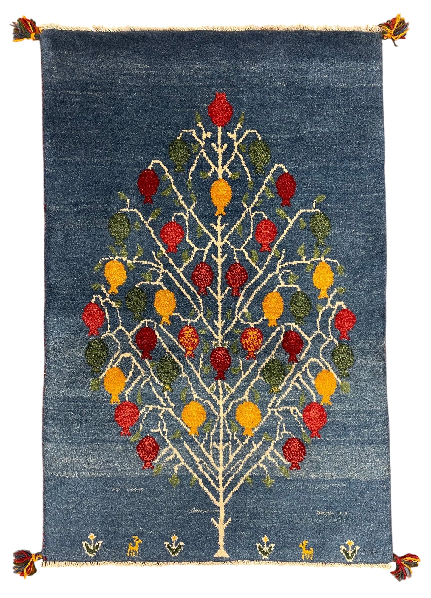 【オンライン限定】ギャッベ 125cm x 83cm RJ12811
