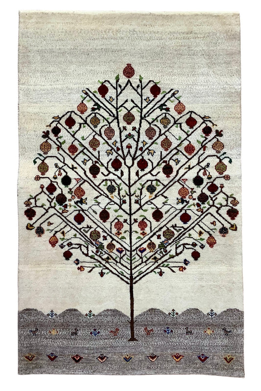 【オンライン限定】カシュクリギャッベ  137cm x 80cm RJ11019