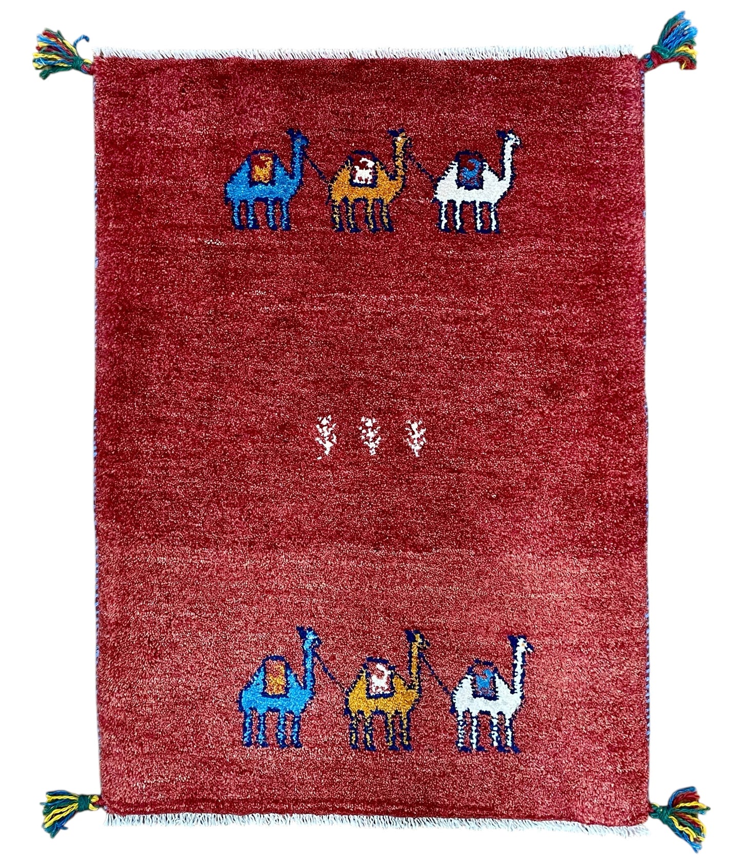 【オンライン限定】ギャッベ 90cm x 66cm RJ12004