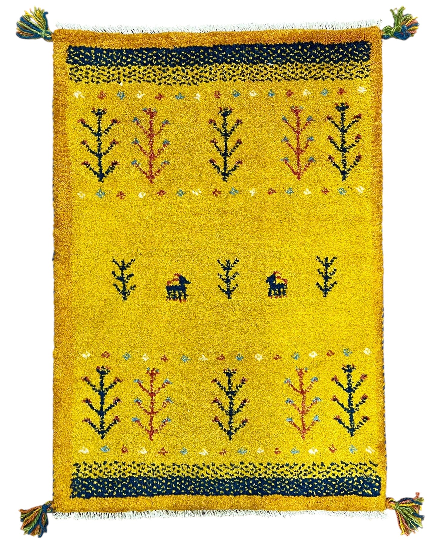 【オンライン限定】ギャッベ 88cm x 60cm RJ8649