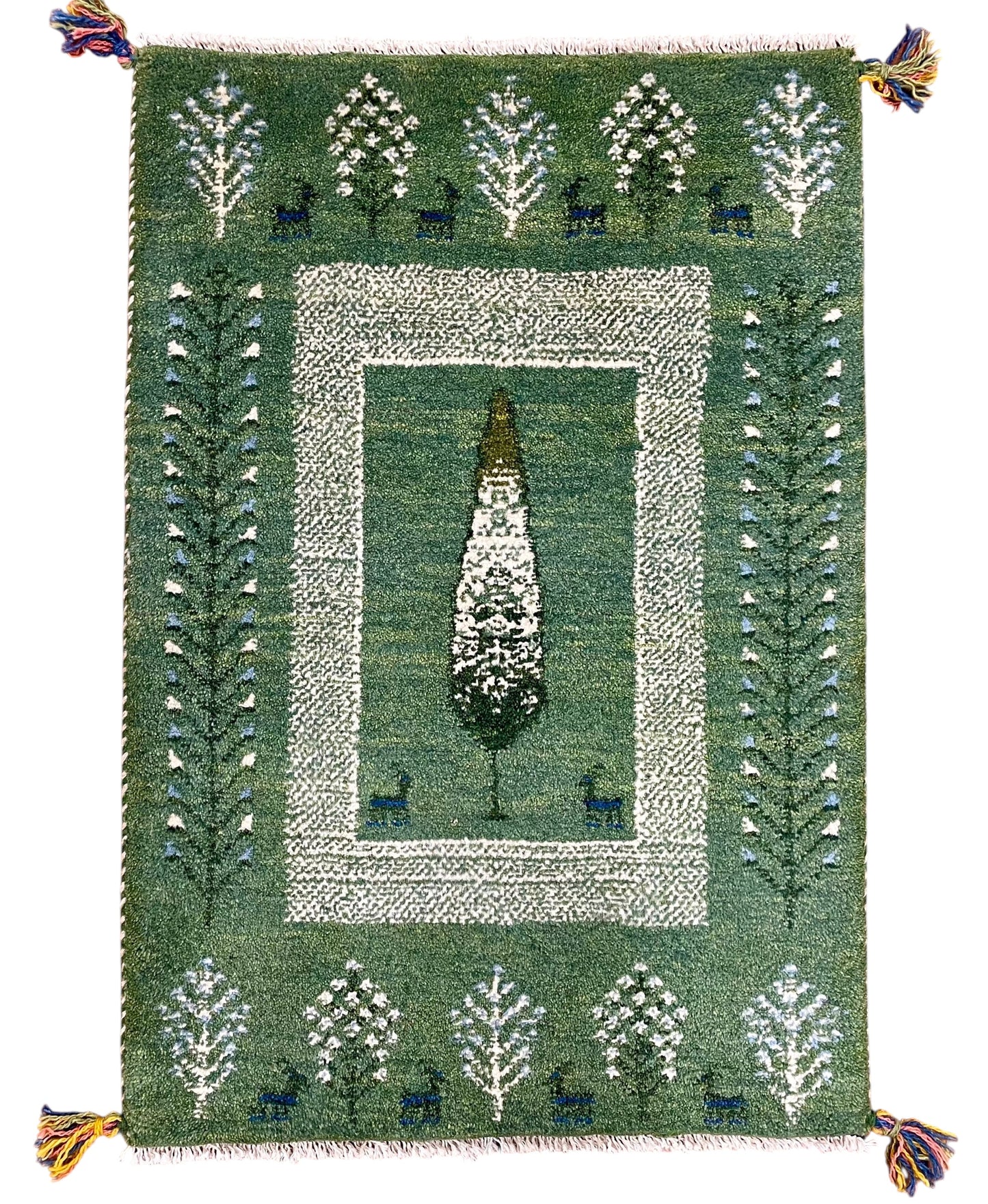 【オンライン限定】ギャッベ 90cm x 60cm RJ4208