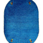 【オンライン限定】ギャッベ 90cm x 62cm (楕円形) RJ12317