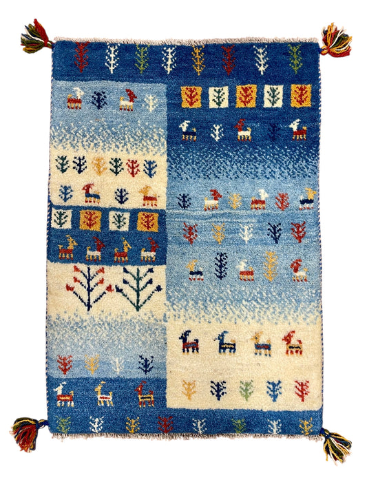 【オンライン限定】ギャッベ 88cm x 60cm RJ480