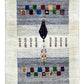 【オンライン限定】カシュクリギャッベ 93cm x 62cm RJ10227