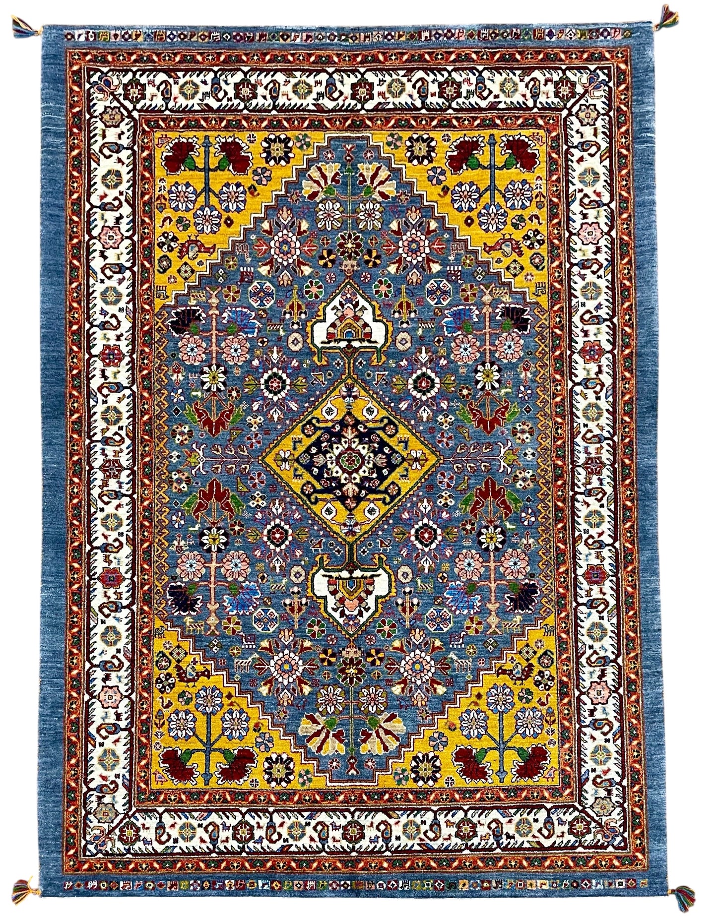 【オンライン限定】カシュクリギャッベ 214cm x 153cm RJ12251