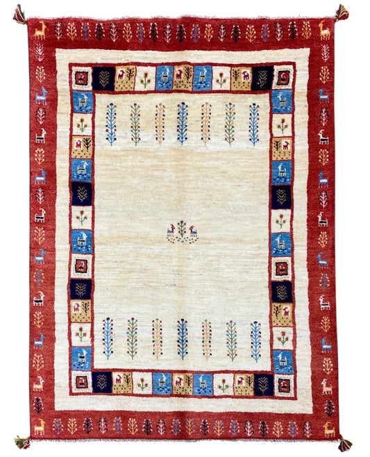 【オンライン限定】ギャッベ  208cm x 154cm RJ193