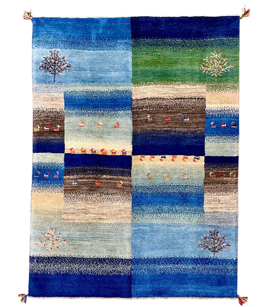 【オンライン限定】ギャッベ  200cm x 148cm RJ2079