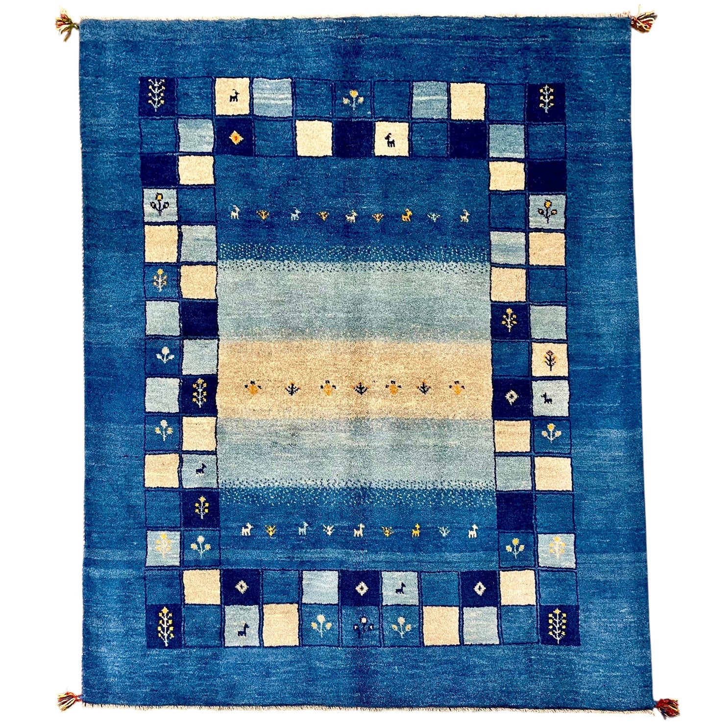 【オンライン限定】ギャッベ  196cm x 156cm RJ1145