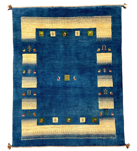 【オンライン限定】ギャッベ  190cm x 152cm RJ1432