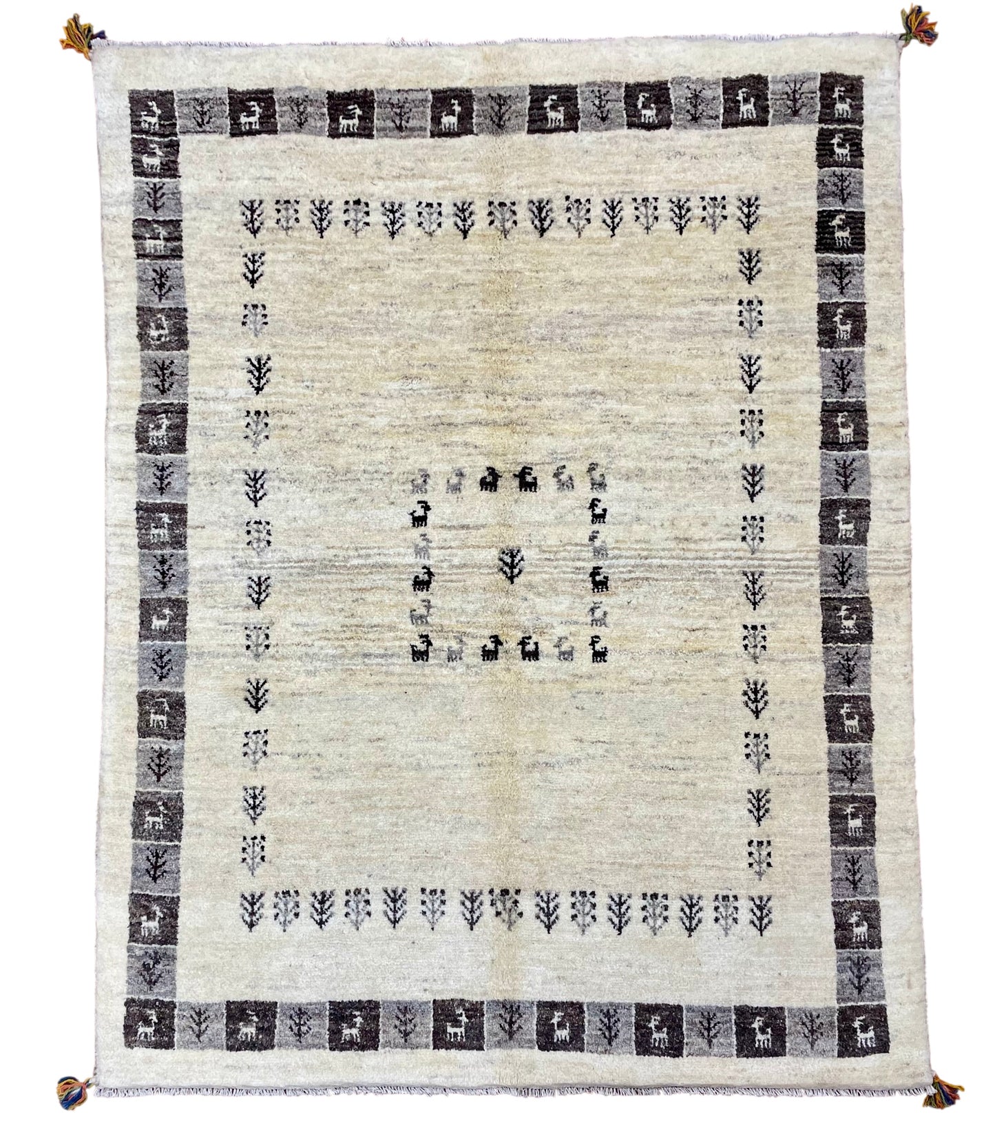 【オンライン限定】ギャッベ  194cm x 150cm RJ6422